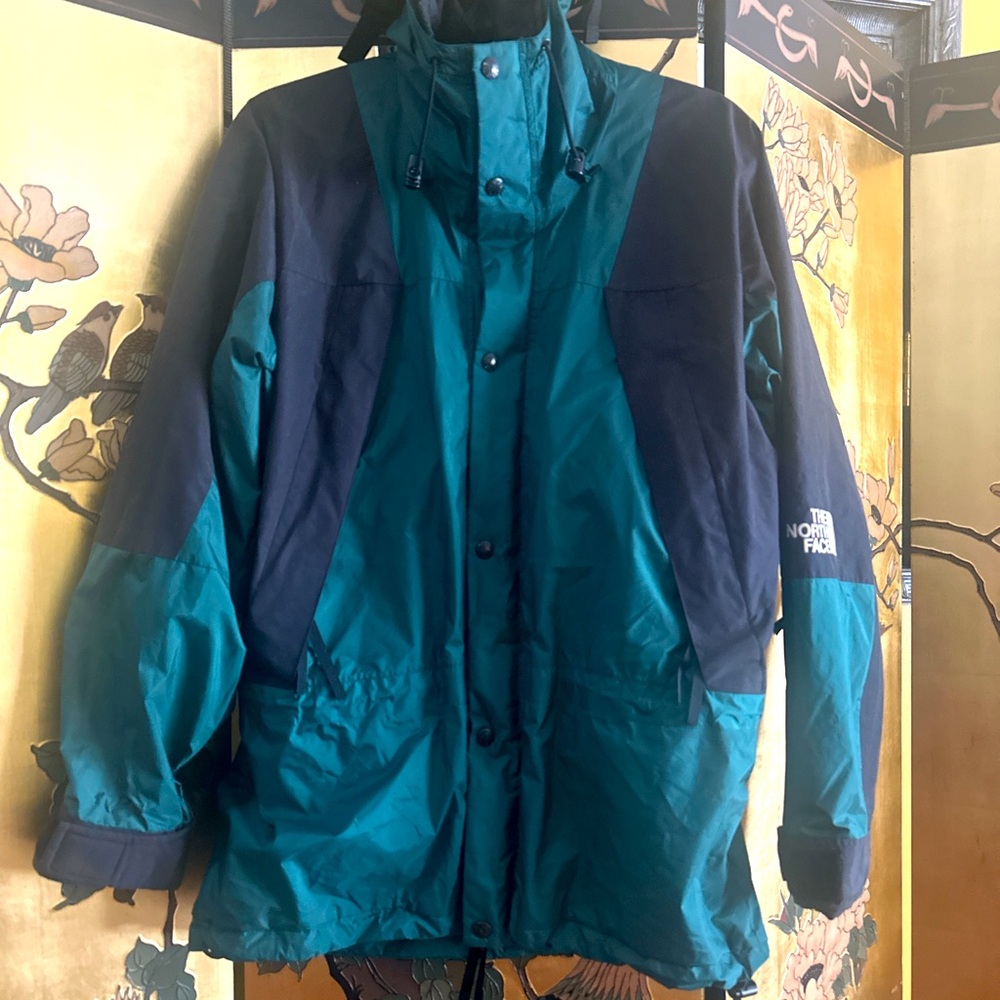 1990’s North Face Gore-Tex Shell Forrest Green and Black
